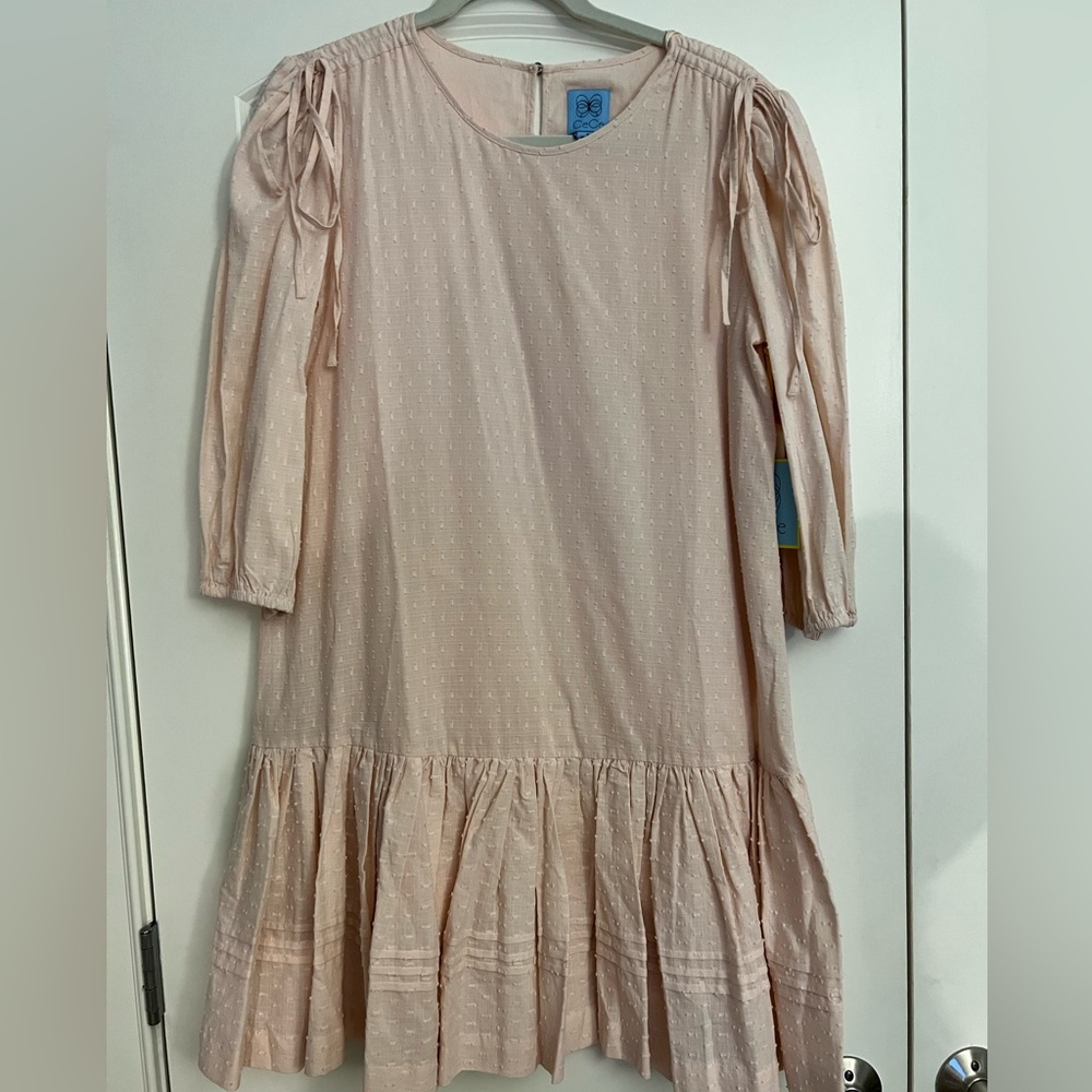 CeCe Ruffle Hem Dress